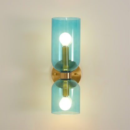 Edie Sculpted Glass Wall Sconce