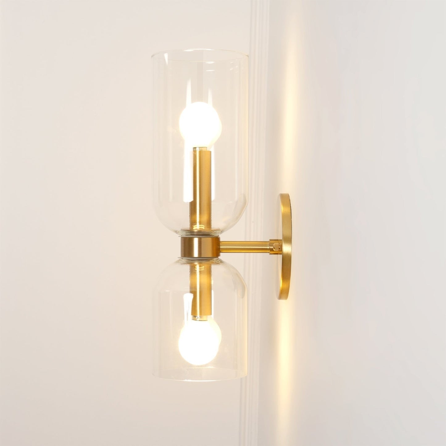 Edie Sculpted Glass Wall Sconce