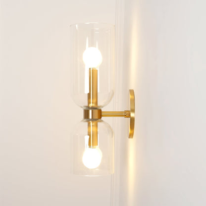 Edie Sculpted Glass Wall Sconce