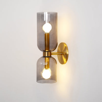 Edie Sculpted Glass Wall Sconce