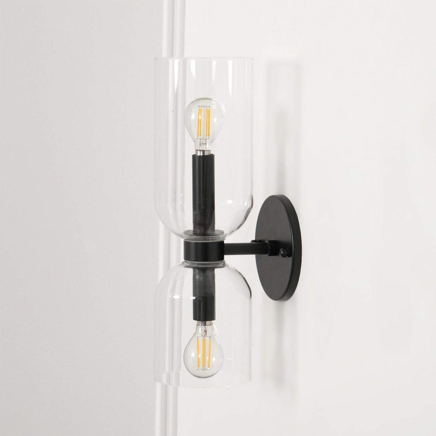 Edie Sculpted Glass Wall Sconce