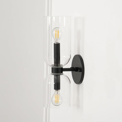 Edie Sculpted Glass Wall Sconce