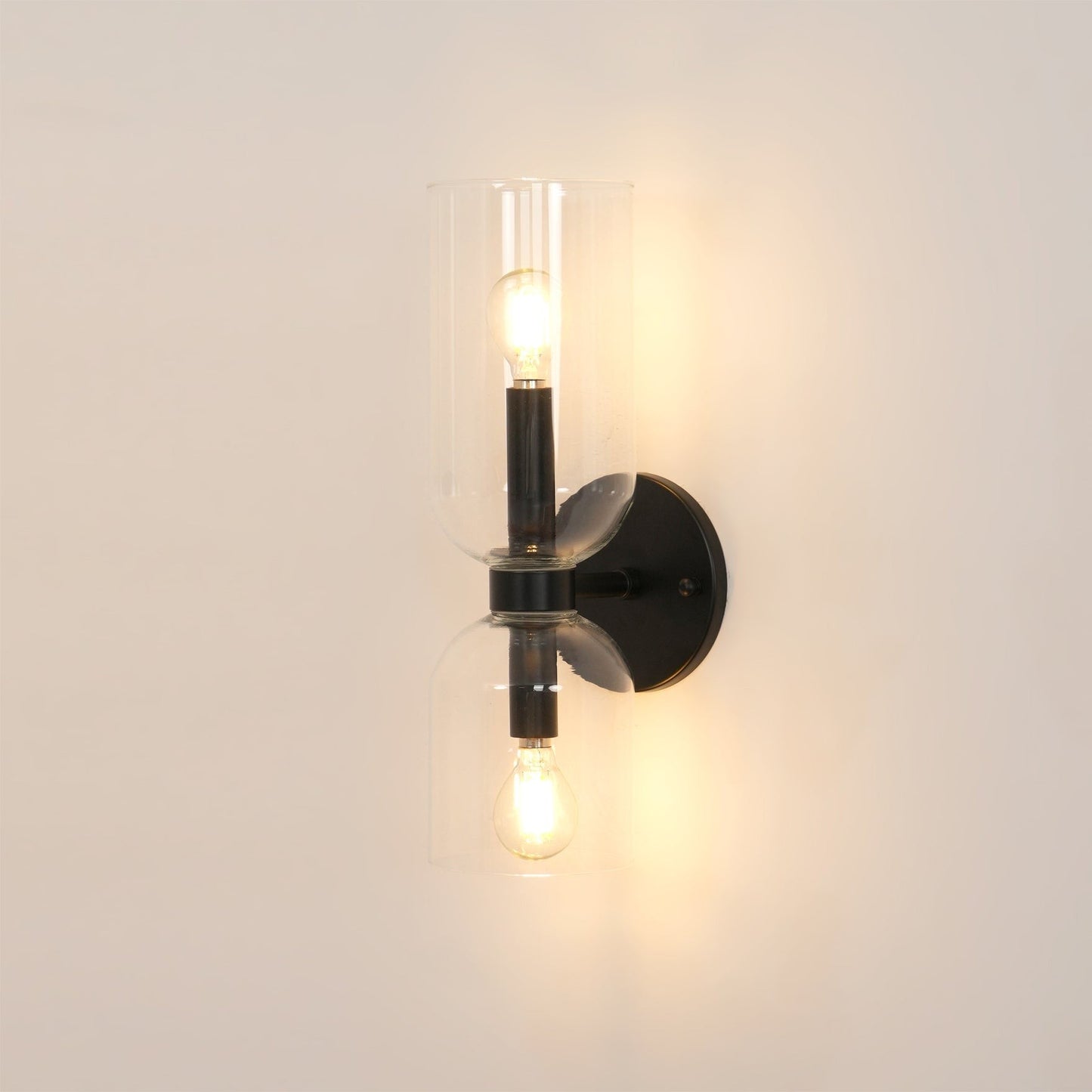 Edie Sculpted Glass Wall Sconce