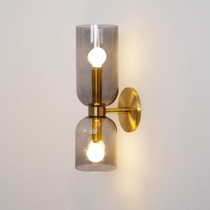 Edie Sculpted Glass Wall Sconce
