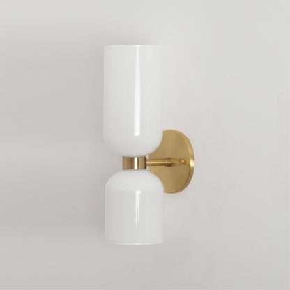 Edie Sculpted Glass Wall Sconce
