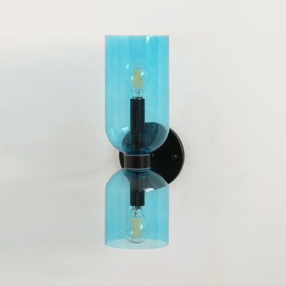 Edie Sculpted Glass Wall Sconce
