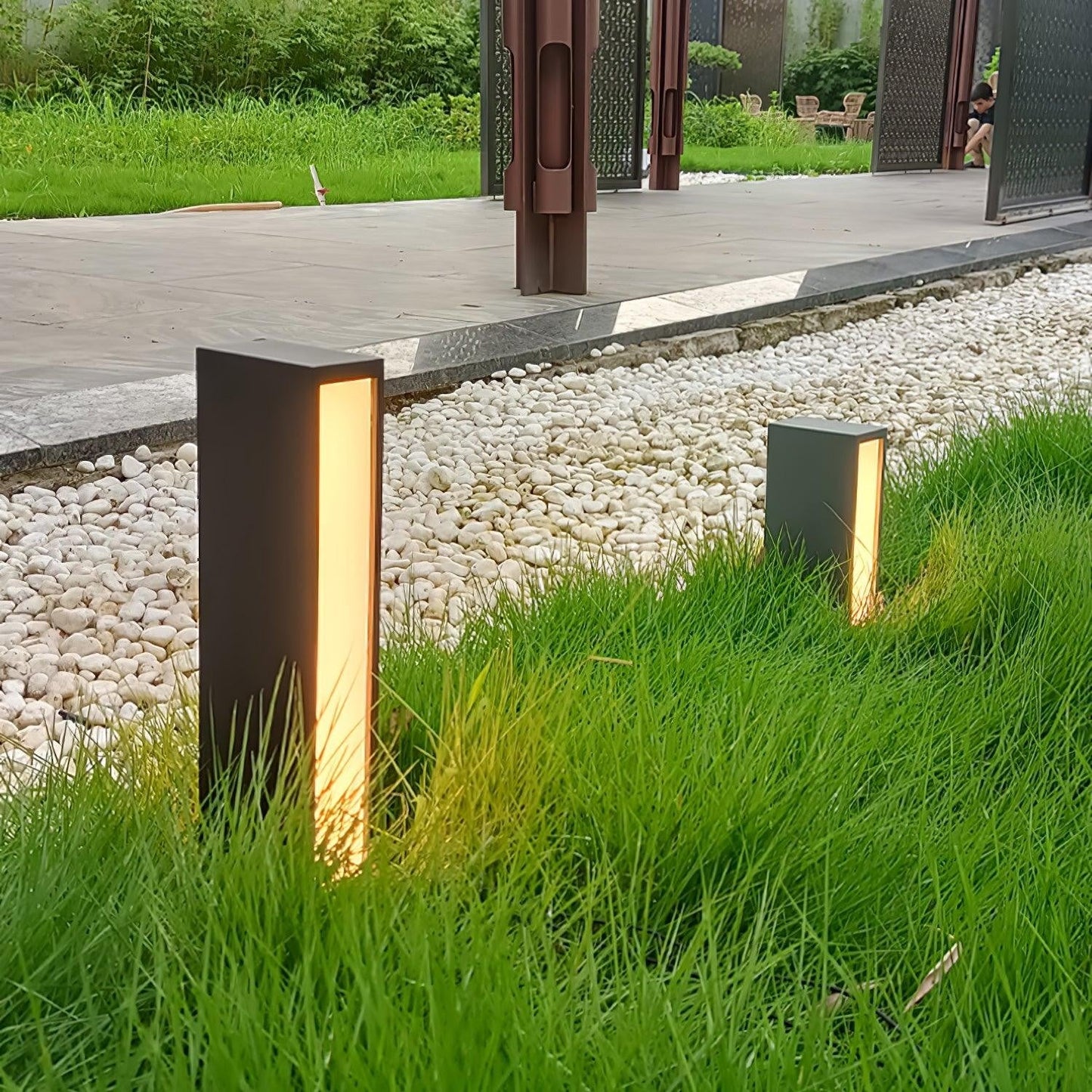 Faro Modern Outdoor Post Lamp