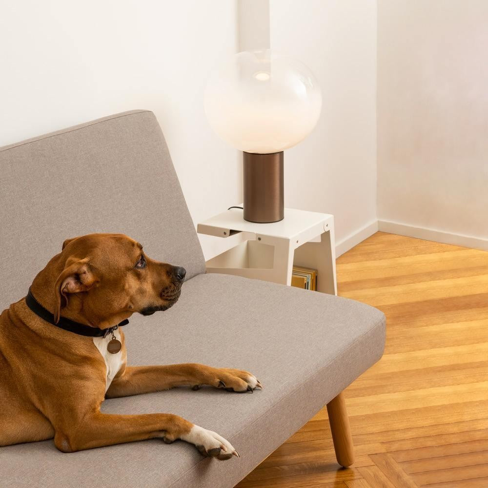 Laguna Spherical Glass Table Lamp