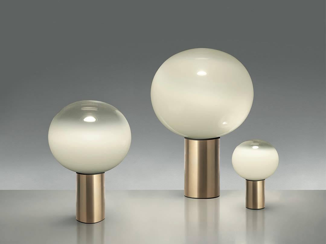 Laguna Spherical Glass Table Lamp