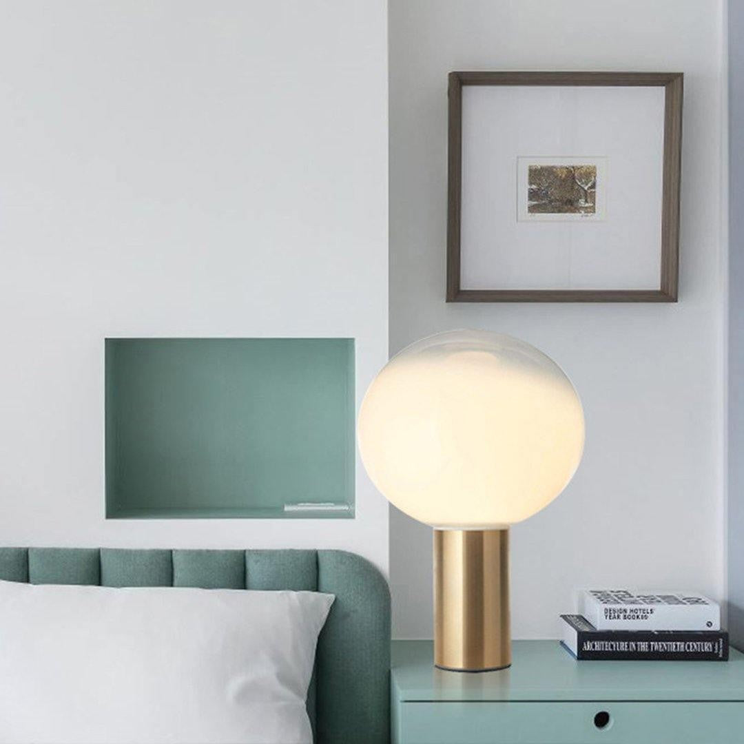 Laguna Spherical Glass Table Lamp