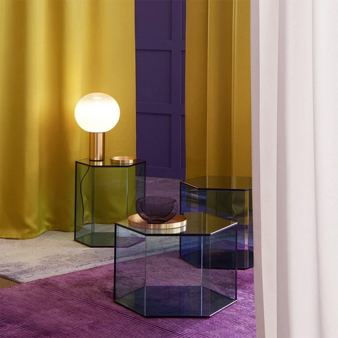 Laguna Spherical Glass Table Lamp