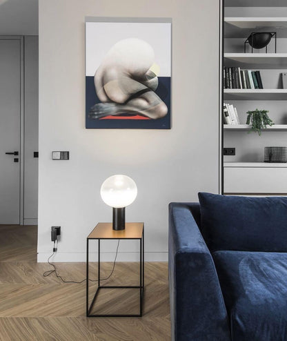 Laguna Spherical Glass Table Lamp