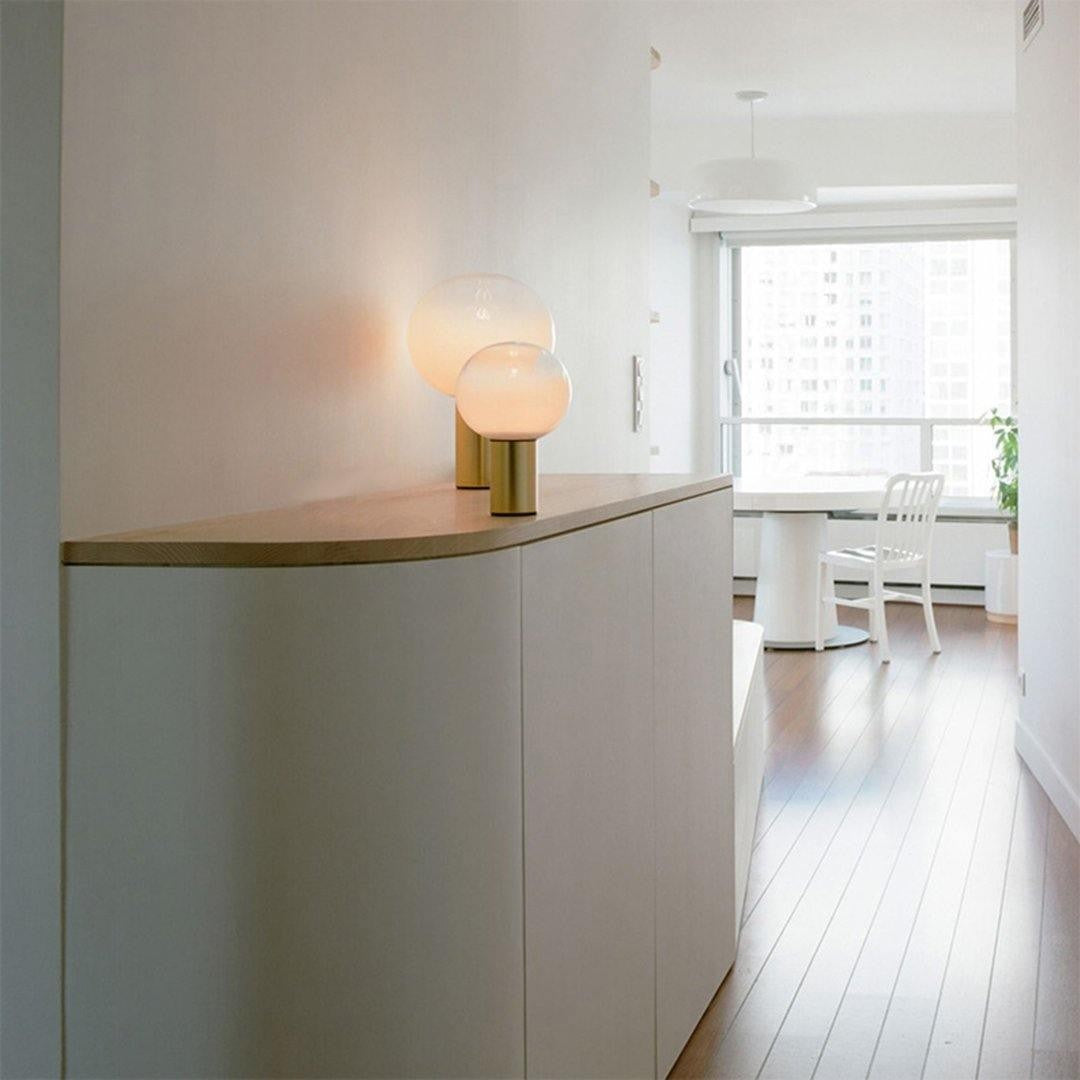 Laguna Spherical Glass Table Lamp