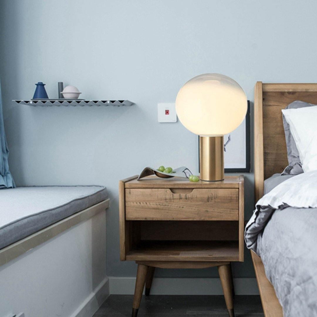 Laguna Spherical Glass Table Lamp