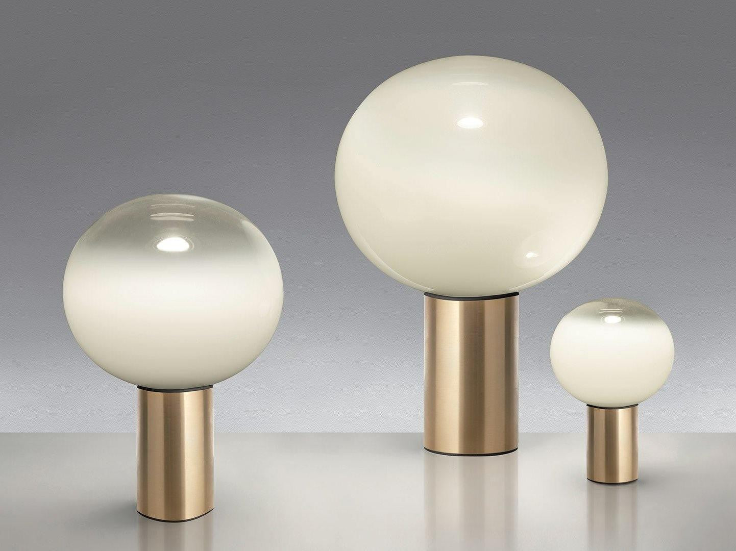 Laguna Spherical Glass Table Lamp