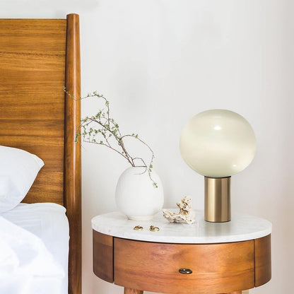 Laguna Spherical Glass Table Lamp