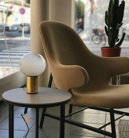 Laguna Spherical Glass Table Lamp