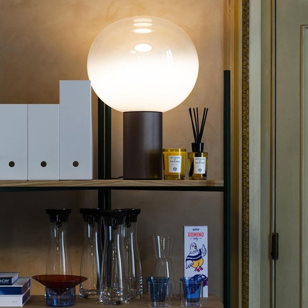 Laguna Spherical Glass Table Lamp