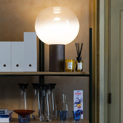 Laguna Spherical Glass Table Lamp