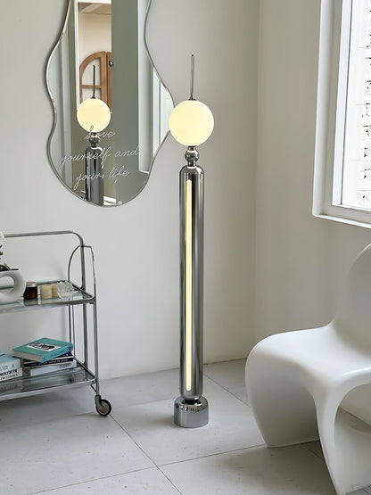 Lightning Rod Chrome Floor Lamp