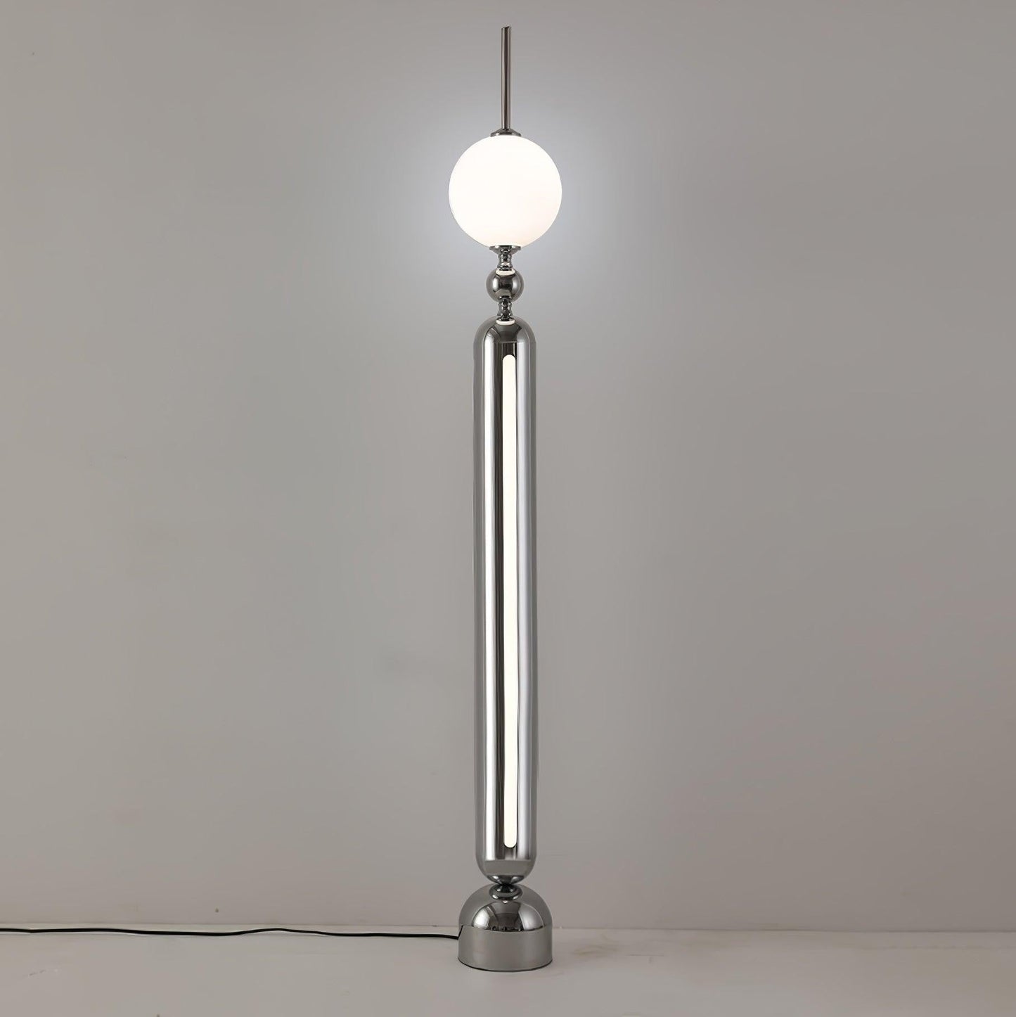 Lightning Rod Chrome Floor Lamp