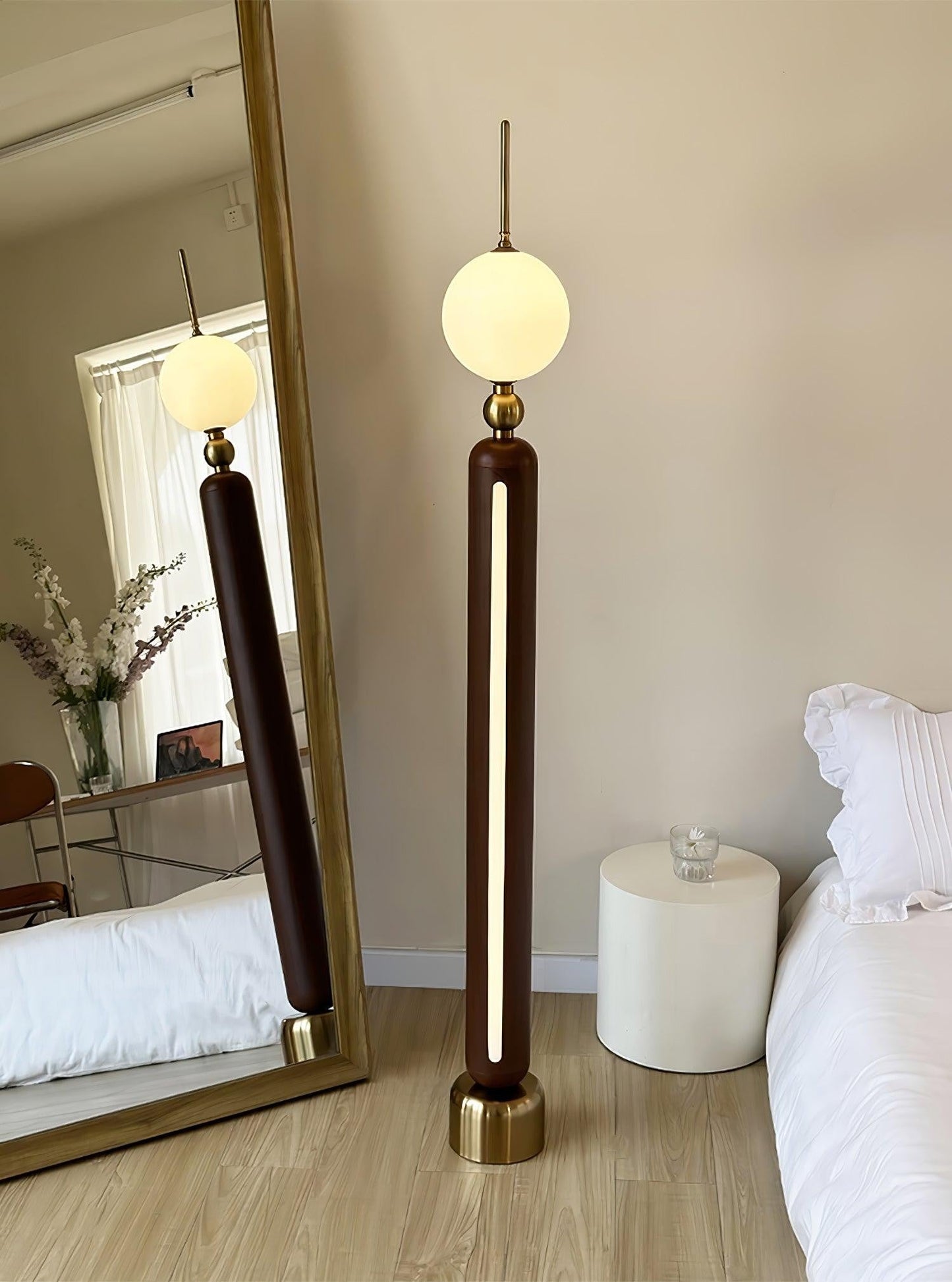 Lightning Rod Chrome Floor Lamp