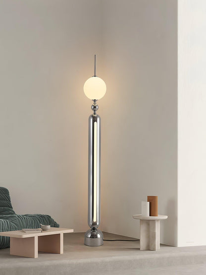 Lightning Rod Chrome Floor Lamp
