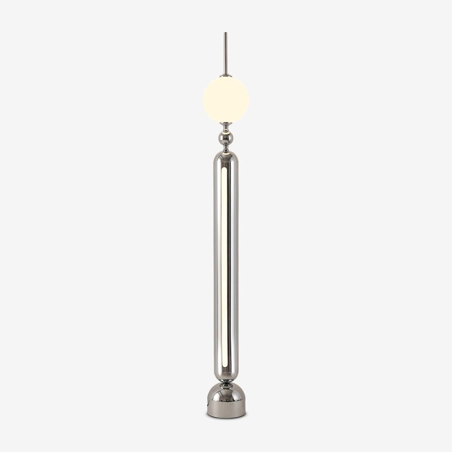 Lightning Rod Chrome Floor Lamp