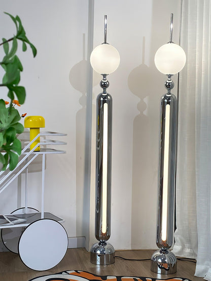 Lightning Rod Chrome Floor Lamp