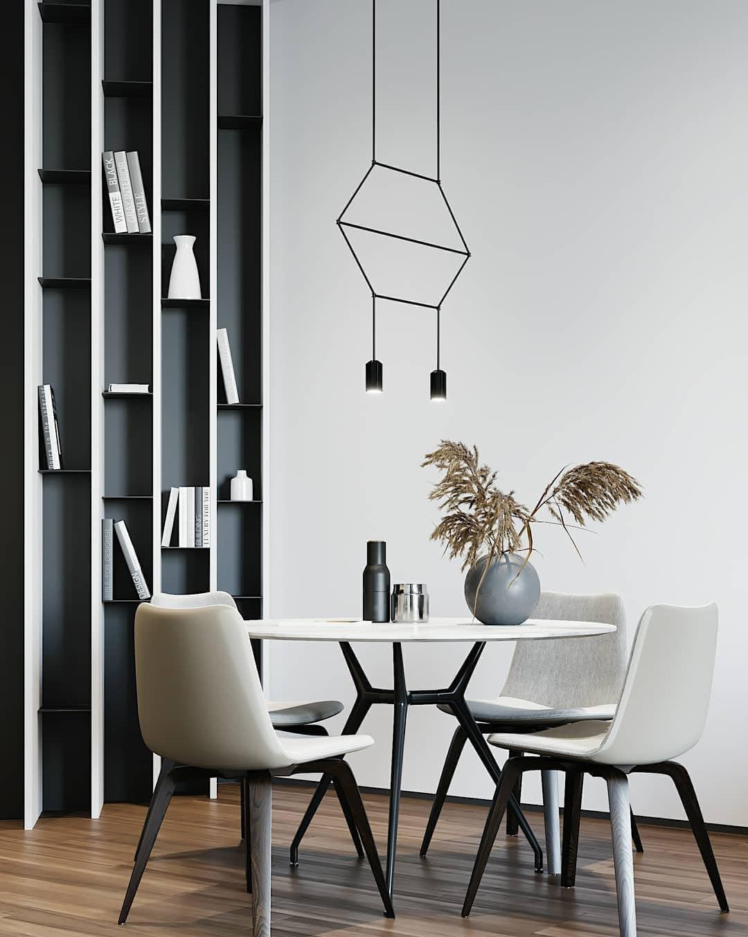 Line Art Wireflow Linear Pendant