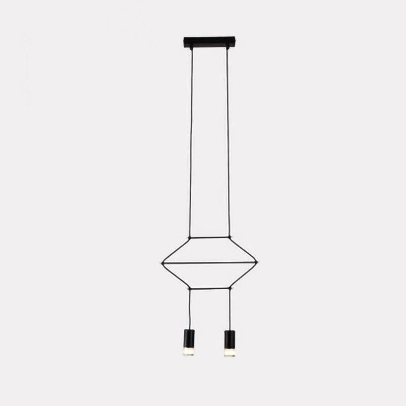 Line Art Wireflow Linear Pendant