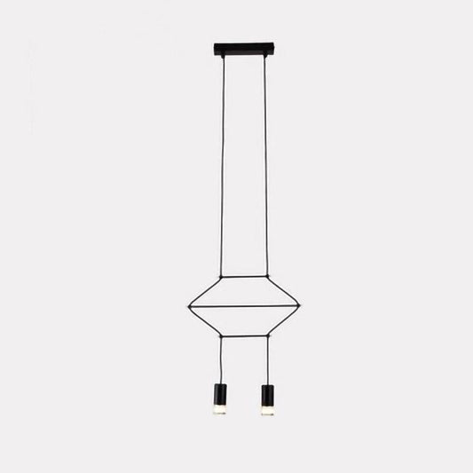 Line Art Wireflow Linear Pendant