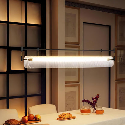 Linear Strip Acrylic Chandelier
