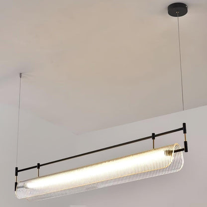 Linear Strip Acrylic Chandelier