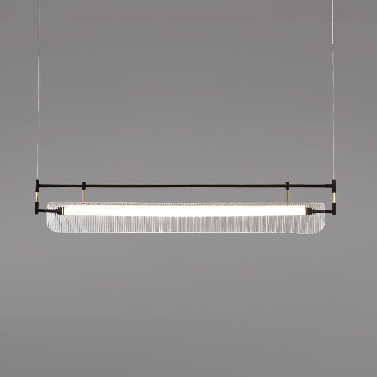 Linear Strip Acrylic Chandelier
