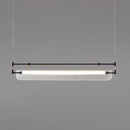 Linear Strip Acrylic Chandelier