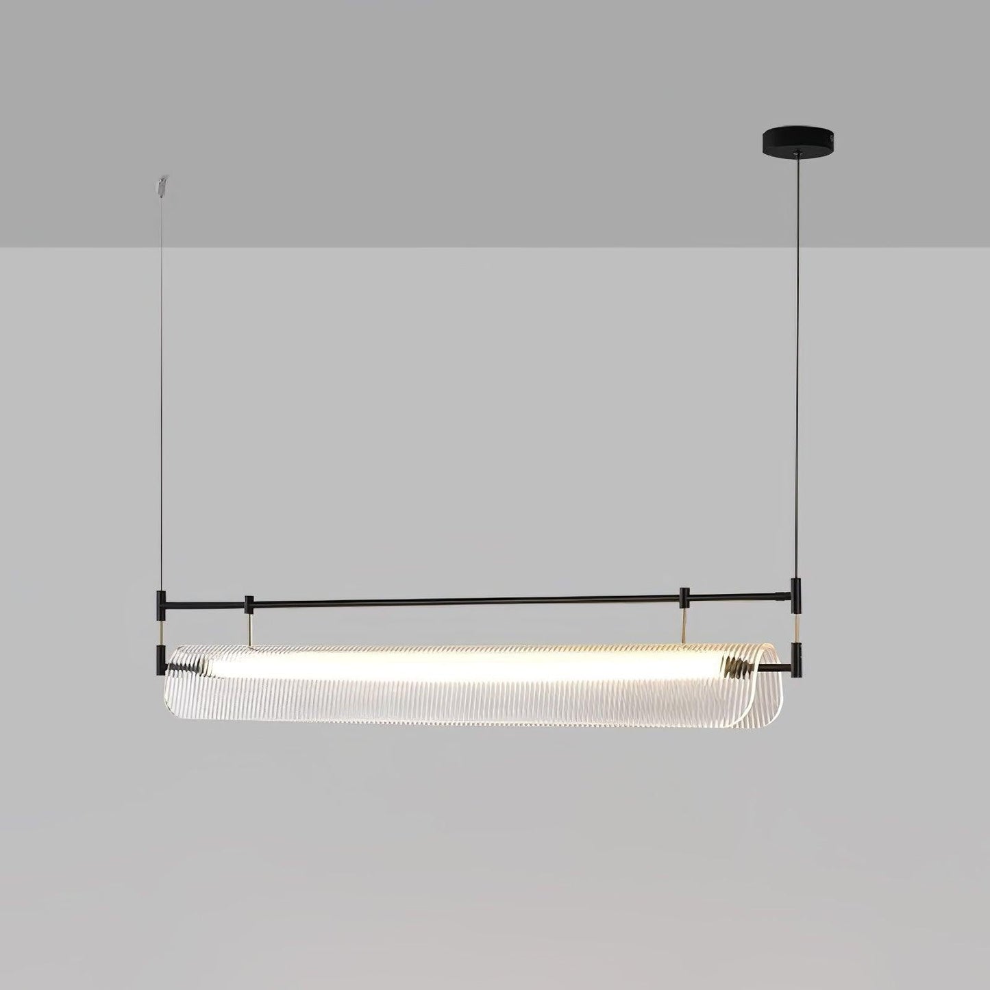 Linear Strip Acrylic Chandelier
