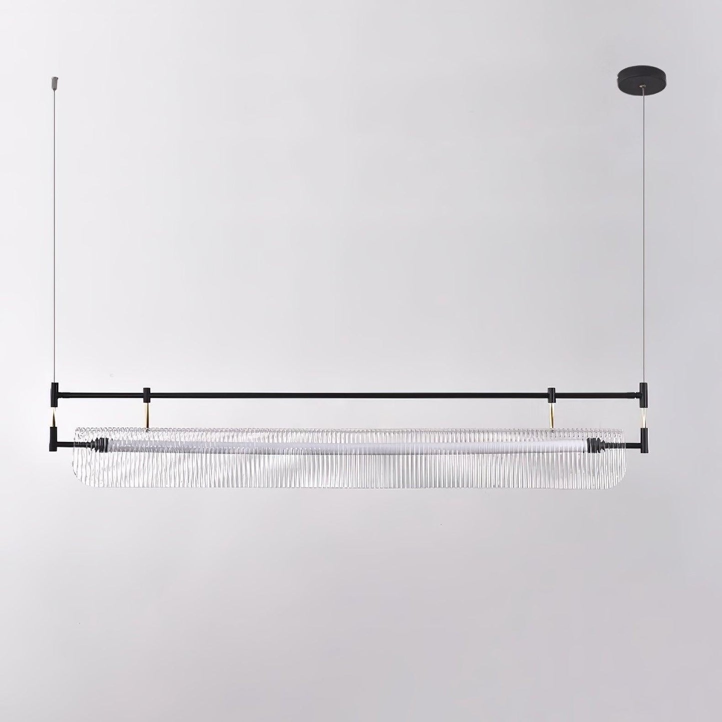 Linear Strip Acrylic Chandelier