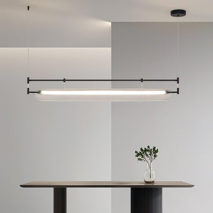 Linear Strip Acrylic Chandelier