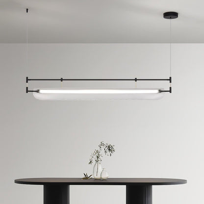Linear Strip Acrylic Chandelier