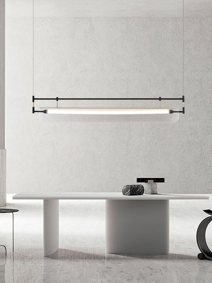 Linear Strip Acrylic Chandelier