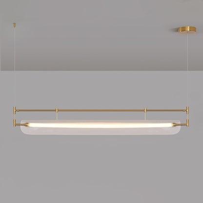 Linear Strip Acrylic Chandelier