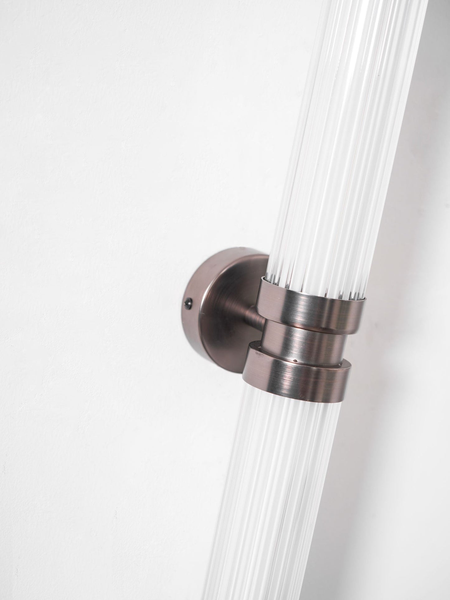 Meridian Slim Vertical Glass Wall Sconce