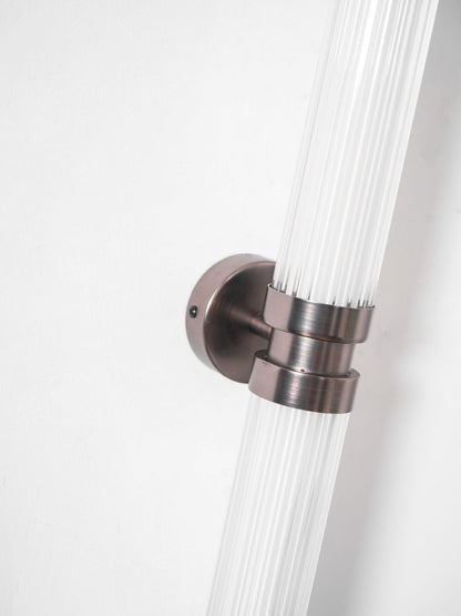 Meridian Slim Vertical Glass Wall Sconce