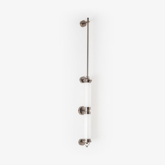 Meridian Slim Vertical Glass Wall Sconce
