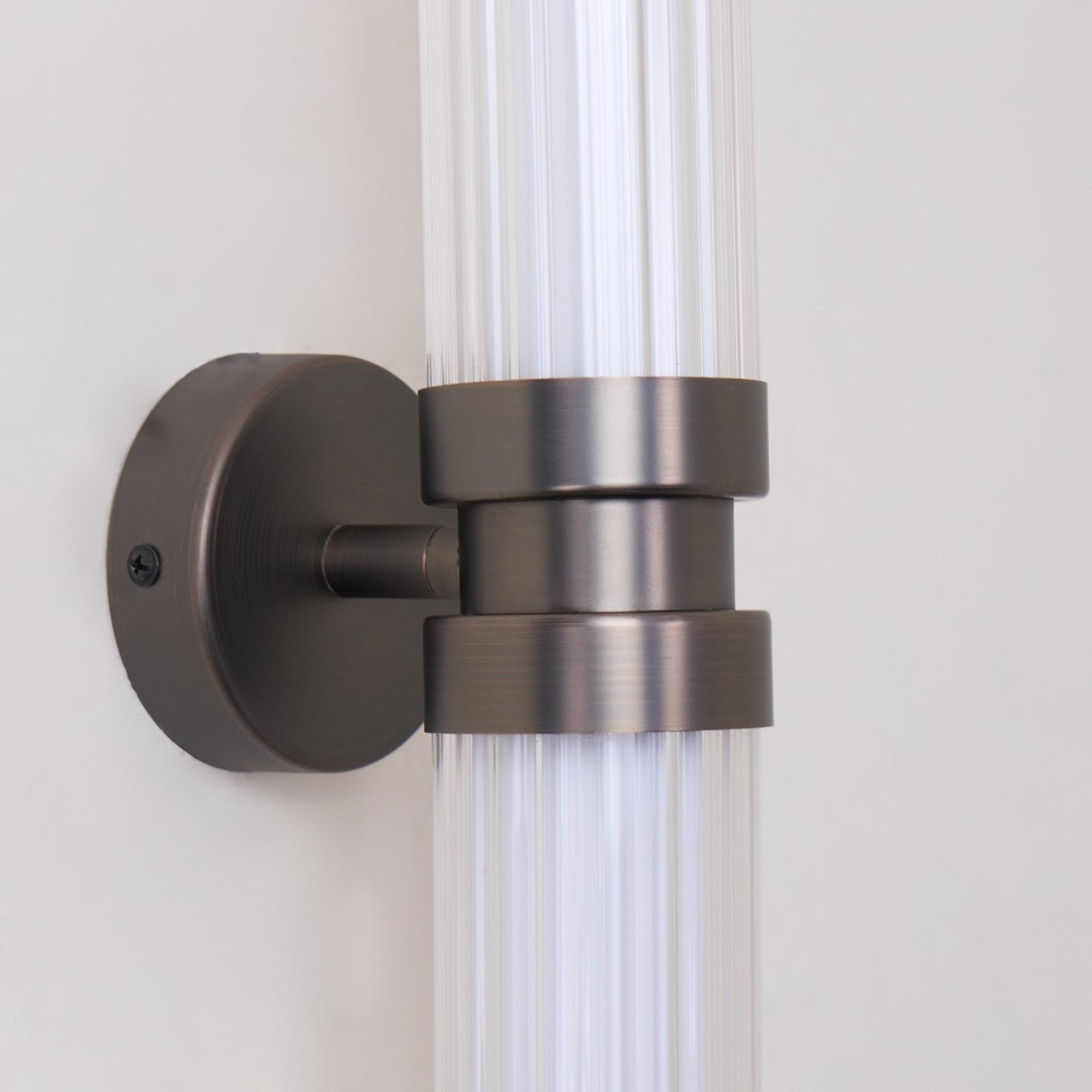 Meridian Slim Vertical Glass Wall Sconce