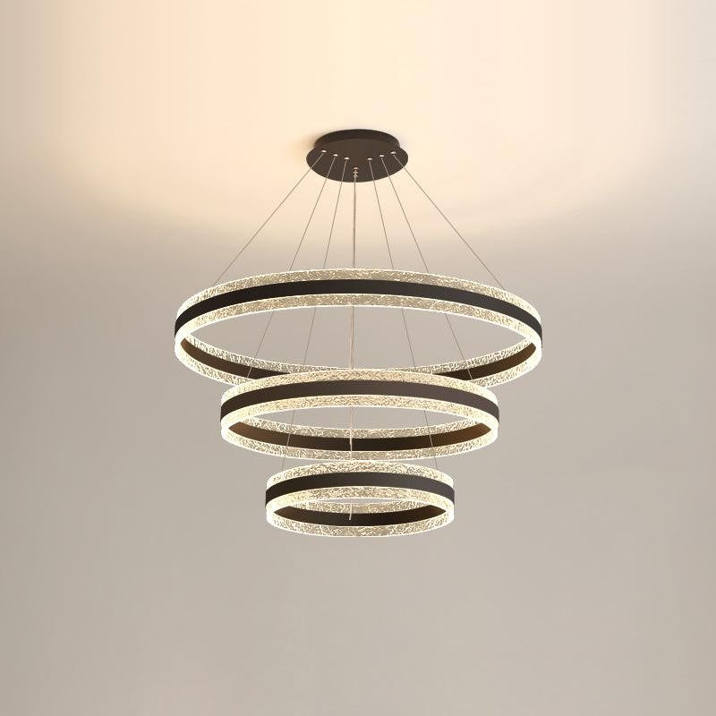 Modern Halo Ring LED Chandelier