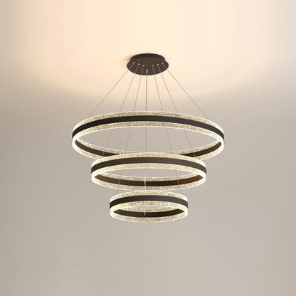 Modern Halo Ring LED Chandelier