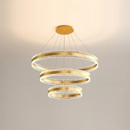 Modern Halo Ring LED Chandelier