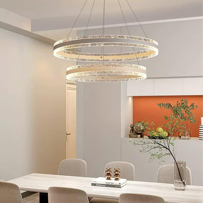 Modern Halo Ring LED Chandelier